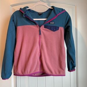 Patagonia Kids' Two-Tone Fleece Hoodie